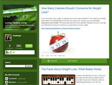 Tablet Screenshot of healthylife.typepad.com