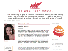 Tablet Screenshot of gorp.typepad.com