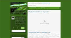 Desktop Screenshot of continentalcrawler.typepad.com