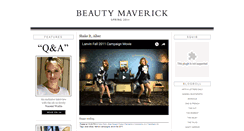 Desktop Screenshot of beautymaverick.typepad.com