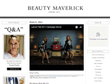 Tablet Screenshot of beautymaverick.typepad.com