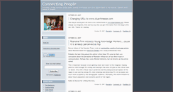 Desktop Screenshot of connectingpeople.typepad.com