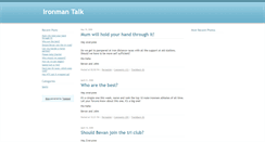 Desktop Screenshot of ironmantalk.typepad.com