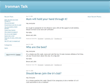 Tablet Screenshot of ironmantalk.typepad.com