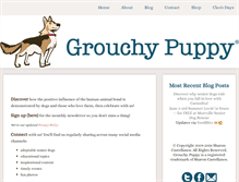Tablet Screenshot of grouchypuppy.typepad.com
