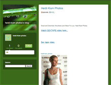 Tablet Screenshot of heidiklumphotosprickle.typepad.com