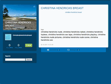 Tablet Screenshot of christinahendricksbreast1.typepad.com