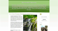 Desktop Screenshot of creativeemergence.typepad.com