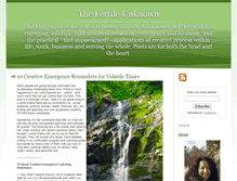 Tablet Screenshot of creativeemergence.typepad.com
