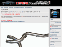 Tablet Screenshot of lethalperformance.typepad.com