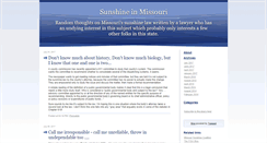 Desktop Screenshot of mosunshine.typepad.com