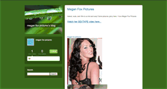Desktop Screenshot of meganfoxpicturescenter.typepad.com