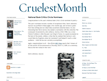 Tablet Screenshot of cruelestmonth.typepad.com