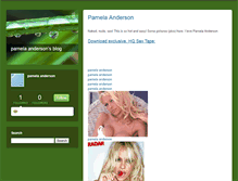 Tablet Screenshot of pamelaandersonsupplanted.typepad.com