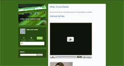 Desktop Screenshot of mileycyrusnakedgothic.typepad.com