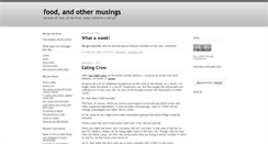 Desktop Screenshot of foodmusings.typepad.com
