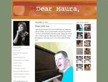 Tablet Screenshot of dearmaura.typepad.com
