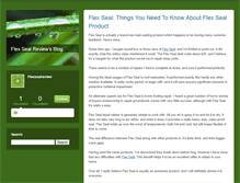 Tablet Screenshot of flexsealreview.typepad.com