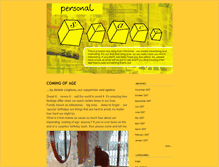 Tablet Screenshot of personalspace.typepad.com