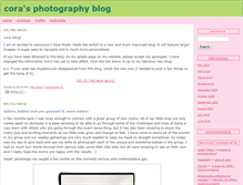 Tablet Screenshot of corasphotography.typepad.com