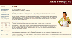 Desktop Screenshot of madamedefromage.typepad.com