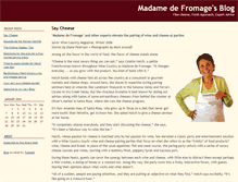 Tablet Screenshot of madamedefromage.typepad.com
