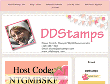 Tablet Screenshot of ddstamps.typepad.com