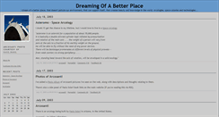 Desktop Screenshot of dreamingofabetterplace.typepad.com