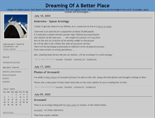 Tablet Screenshot of dreamingofabetterplace.typepad.com