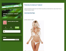 Tablet Screenshot of pamelaandersonnakedending.typepad.com