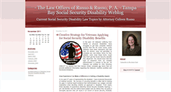 Desktop Screenshot of mydisabilitylawfirm.typepad.com