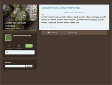 Tablet Screenshot of jenniferellisontopless.typepad.com