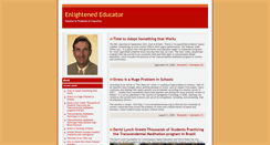 Desktop Screenshot of enlightenededucator.typepad.com