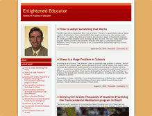 Tablet Screenshot of enlightenededucator.typepad.com