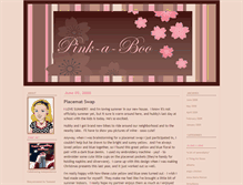 Tablet Screenshot of pinkaboo.typepad.com