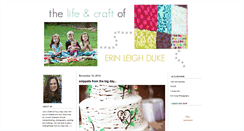 Desktop Screenshot of erinduke.typepad.com