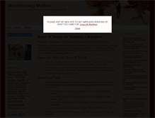 Tablet Screenshot of marathonman.typepad.com