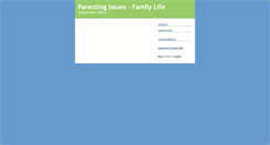 Desktop Screenshot of parentingissues.typepad.com