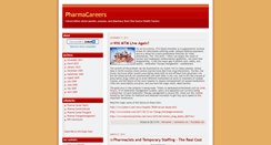 Desktop Screenshot of pharmacareers.typepad.com