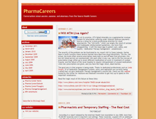 Tablet Screenshot of pharmacareers.typepad.com