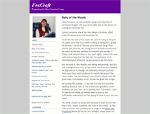 Tablet Screenshot of foxcraftinc.typepad.com