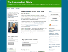 Tablet Screenshot of independentstitch.typepad.com