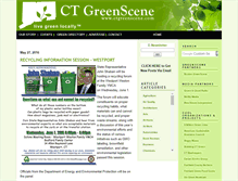 Tablet Screenshot of ctgreenscene.typepad.com