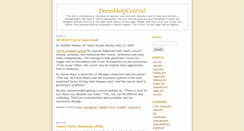 Desktop Screenshot of dermatologycentral.typepad.com