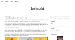 Desktop Screenshot of karkovski.typepad.com