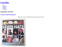 Tablet Screenshot of lulubliss.typepad.com