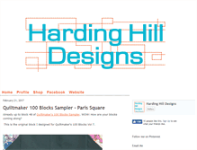 Tablet Screenshot of hardinghilldesigns.typepad.com