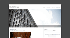 Desktop Screenshot of brightwings.typepad.com