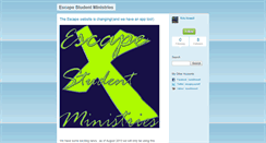 Desktop Screenshot of escapestudentministries.typepad.com