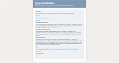 Desktop Screenshot of get.typepad.com